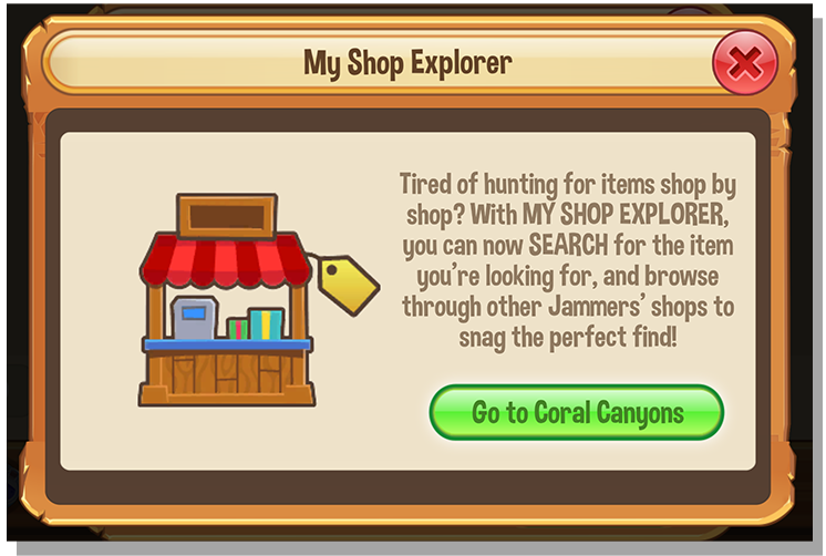 What is the 'My Shop Explorer'? – Animal Jam